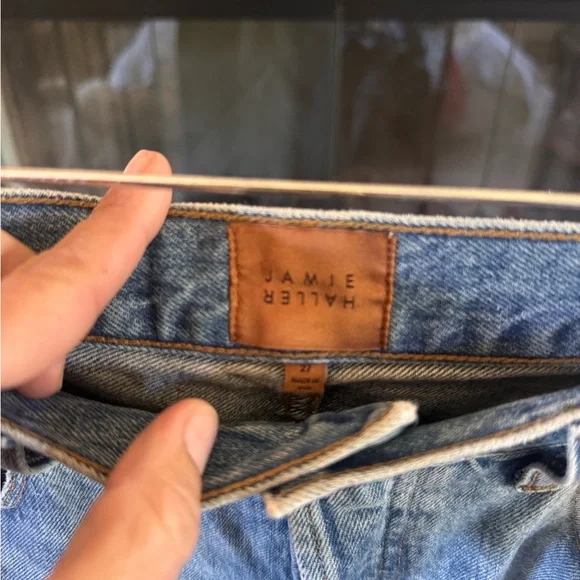 Jamie Haller High-Rise Wide Leg Women’s Jeans in Light Blue - Picture 3 of 4